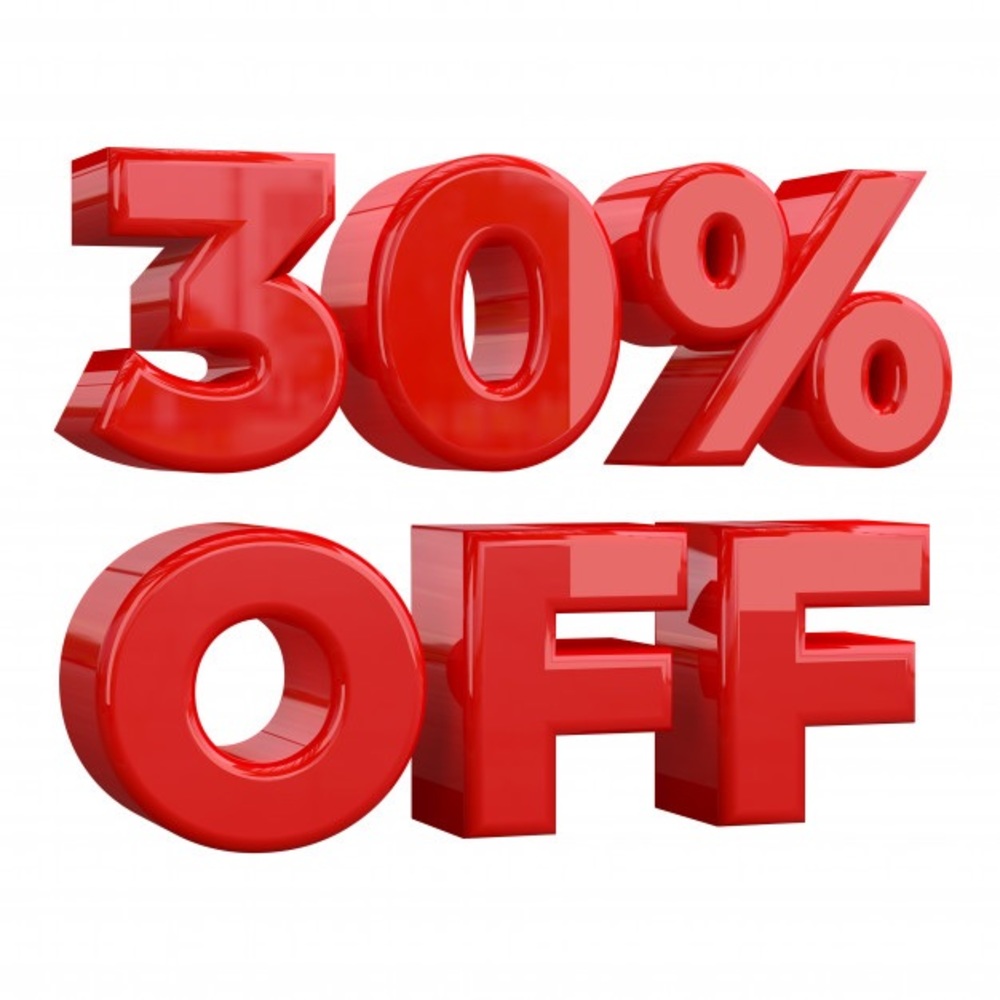 30% OFF ENTIRE CLOSET
